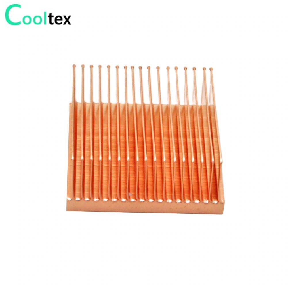 2pcs Pure Copper Heatsink 25x25x11mm mini Heat Sink Radiator for Raspberry pi Chip MOS IC 3D printer Electronic Cooling Cooler