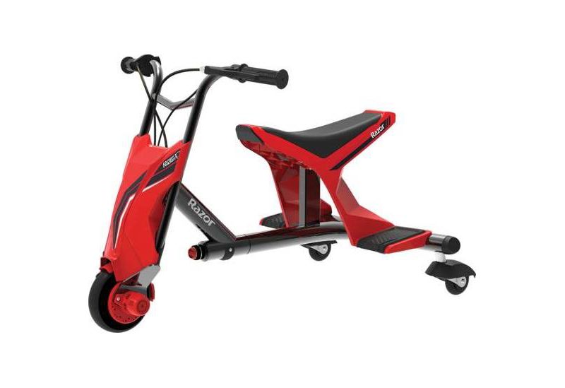 Razor Drift Rider Electric Bike - Red