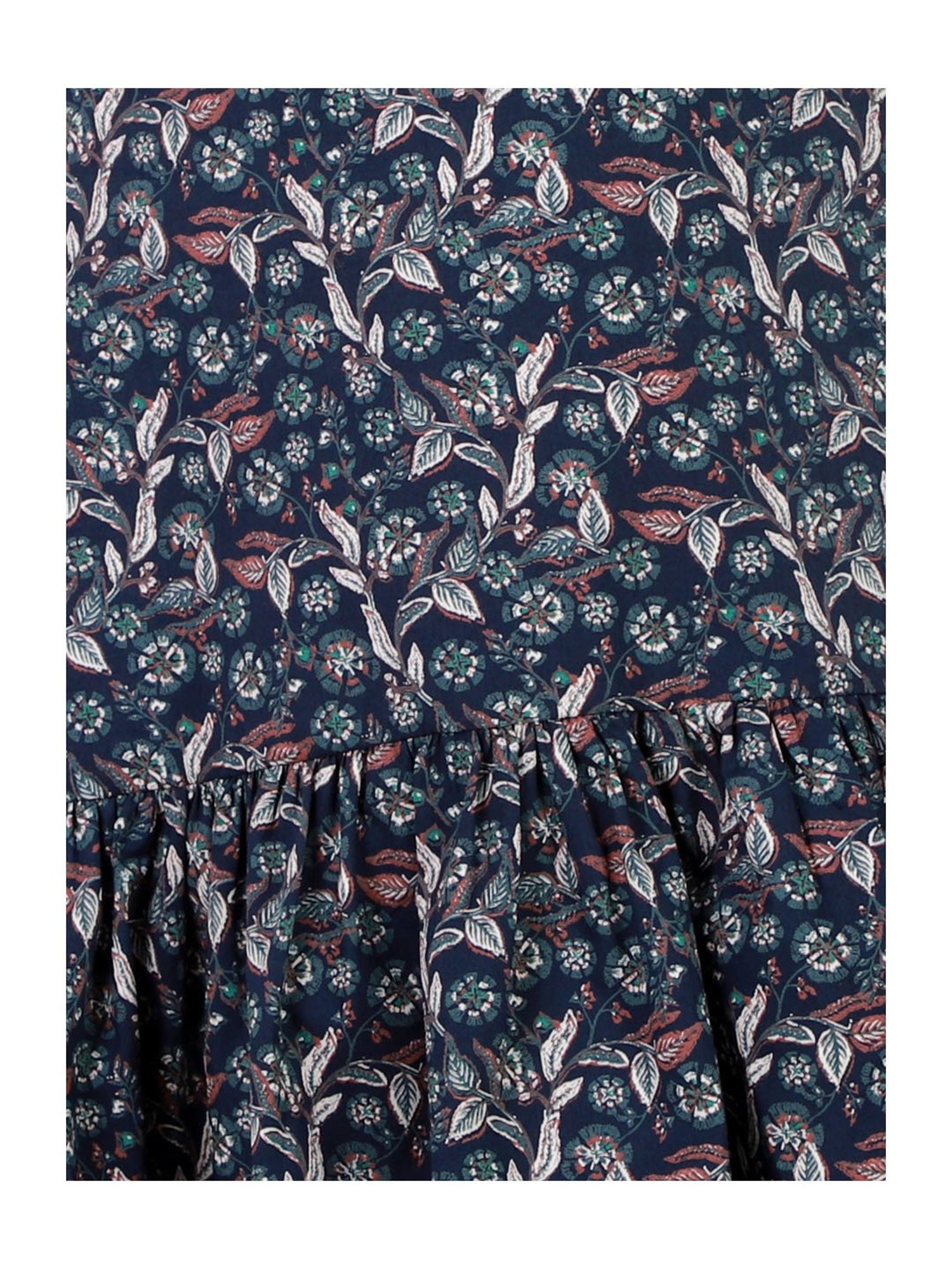 Lil Drama Kids Navy Floral Print Dress