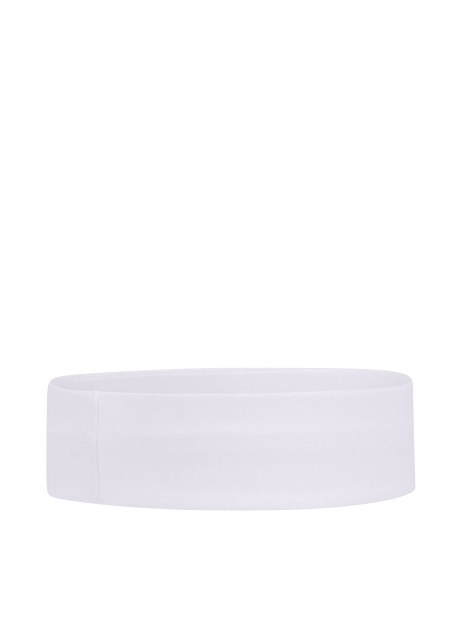 Aditi Wasan Off White Printed Head Bands Pack of 2