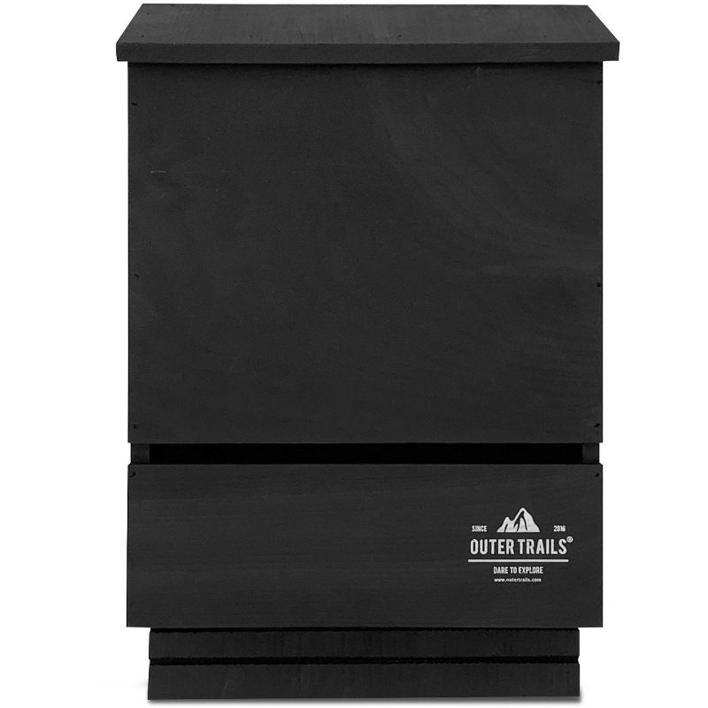 13.5" Classic II Antique Copper Birdbath w/ Rail Mount Bracket - Achla Designs