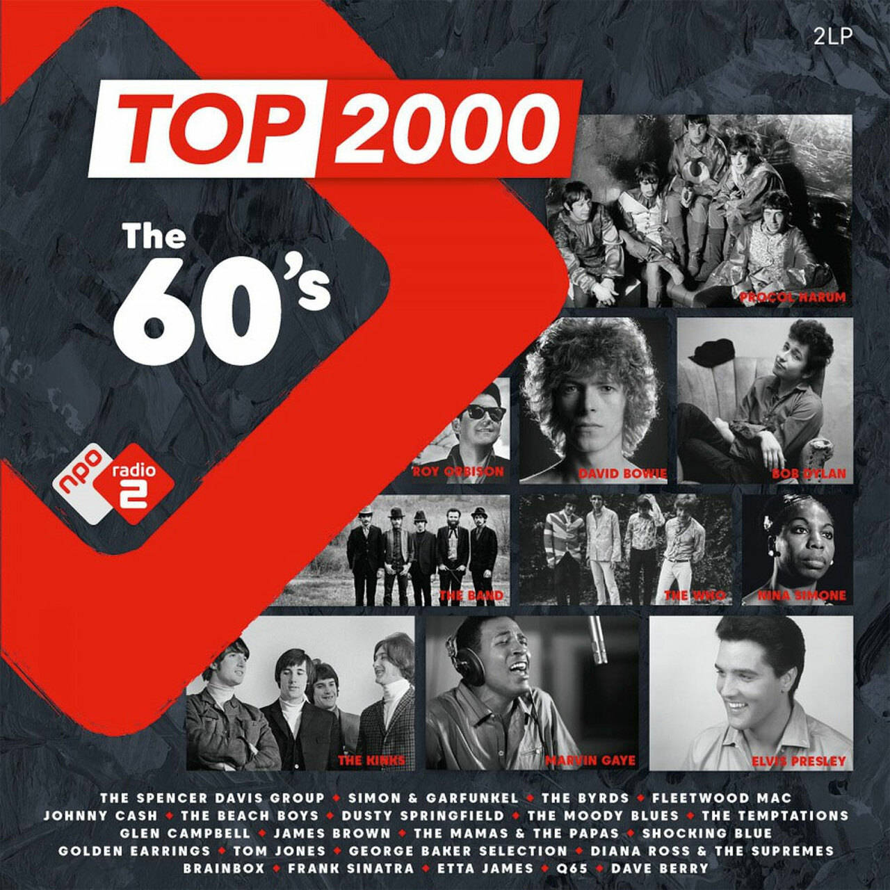 Top 2000 - The 60's 180g Import 2LP (Black Vinyl)