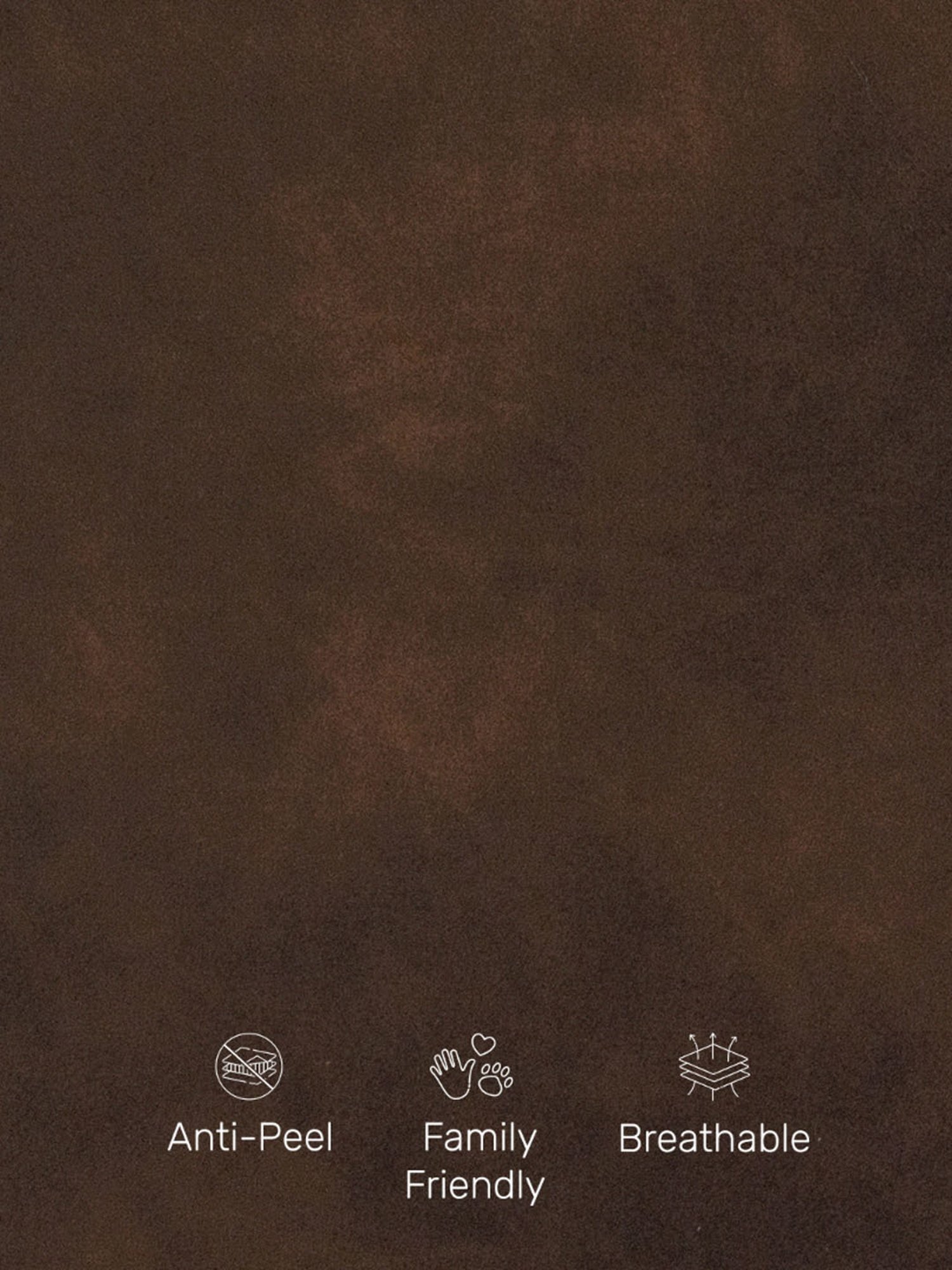 Durian Patterson Dark Brown Nappa Aire Leather Reliner Sofa