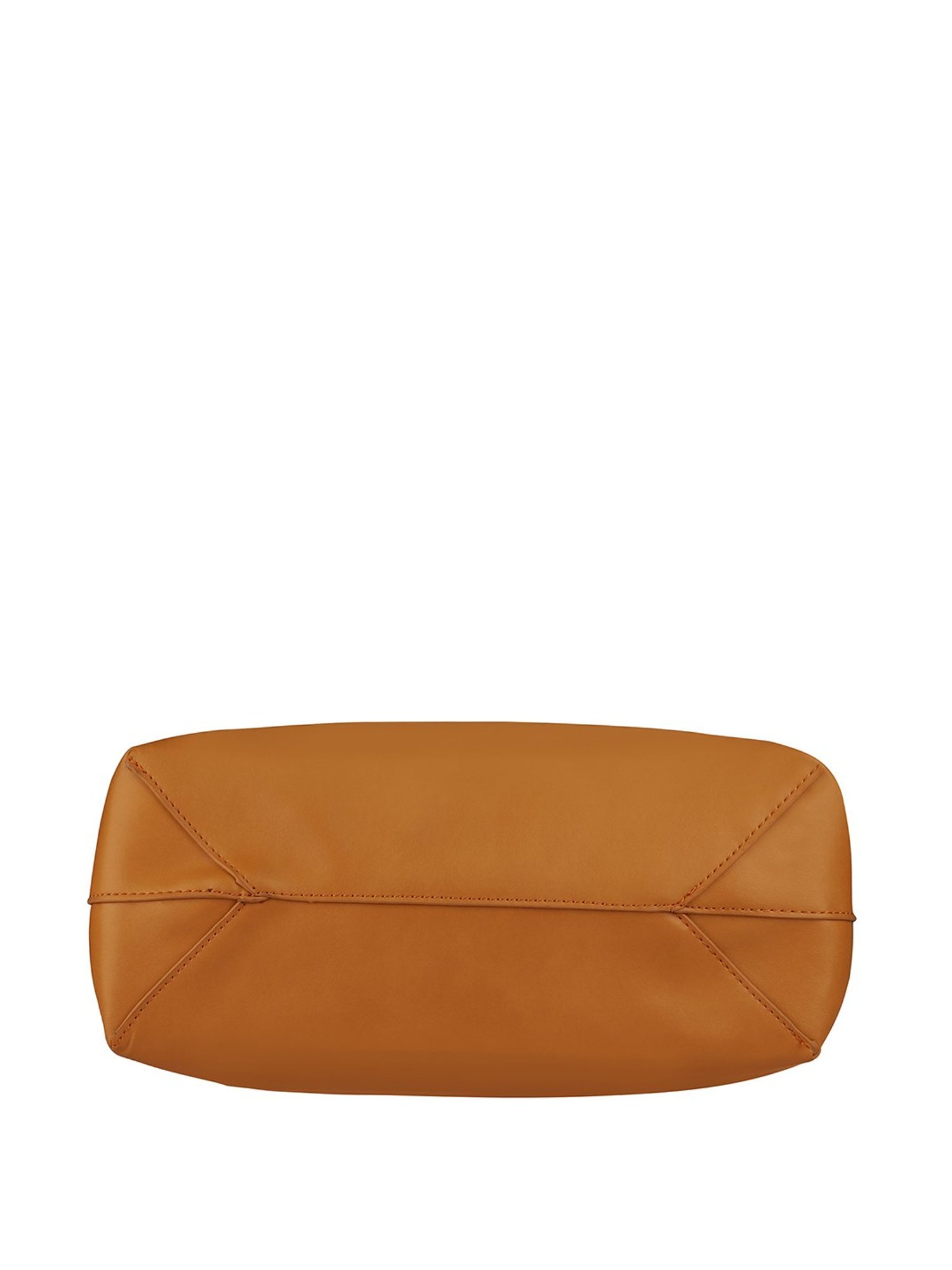 Giordano Orange Solid Shoulder Handbag