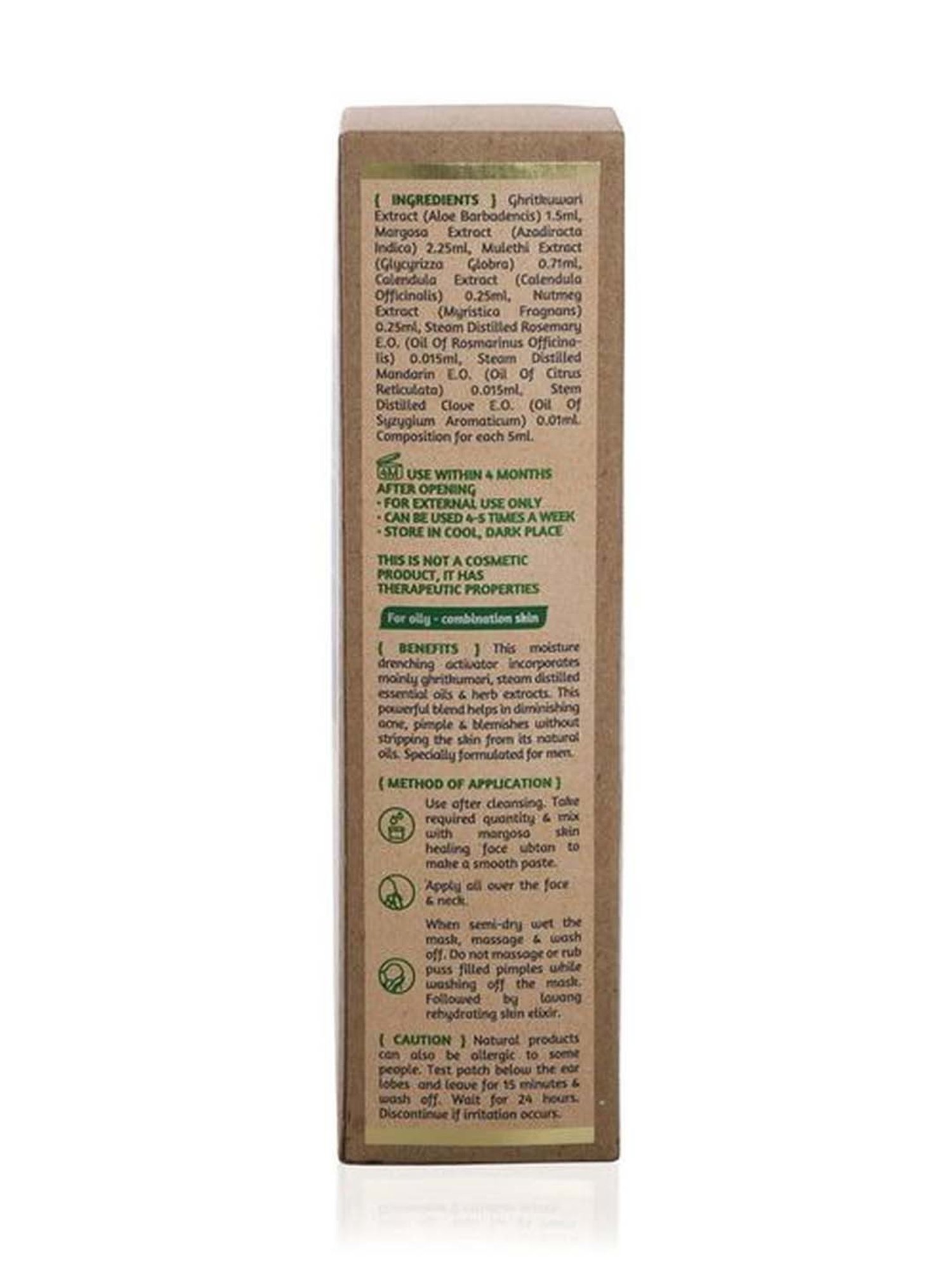 ROOTS AND HERBS Margosa Skin Healing Face Activator - 220 ml