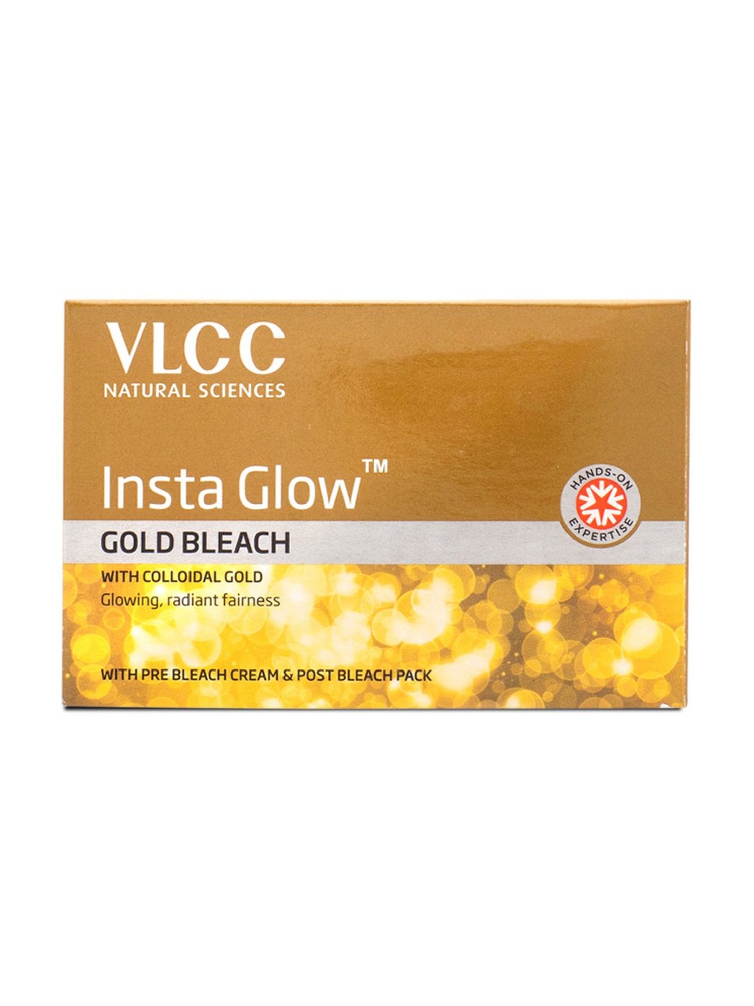 VLCC Insta Glow Gold Bleach - 402 gm
