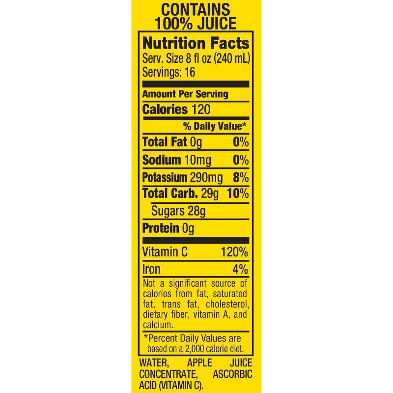 Mott's 100% Original Apple Juice - 1 gal Bottle