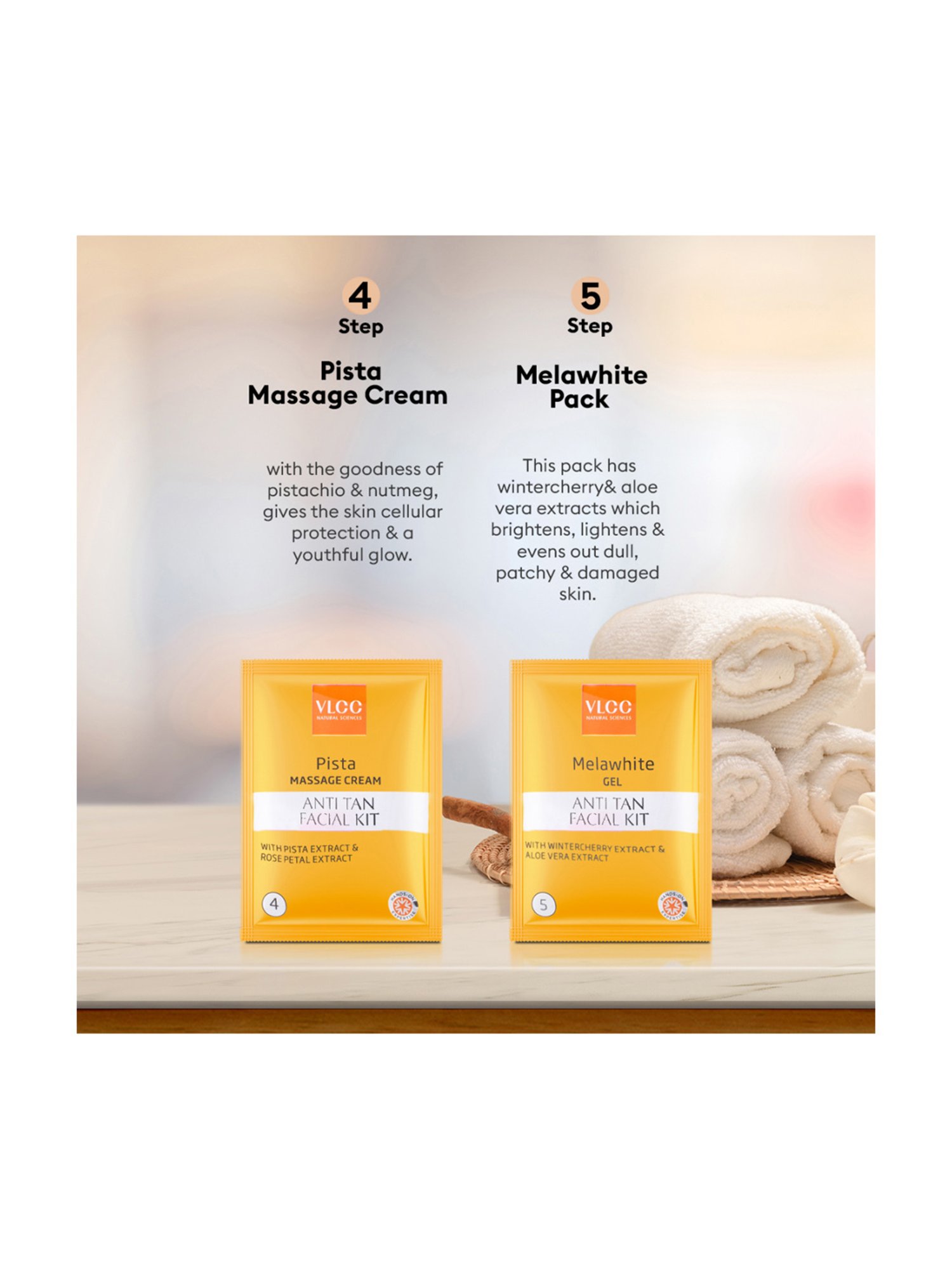 VLCC Salon Series Anti Tan Facial Kit (6 Facials) - 300 gm