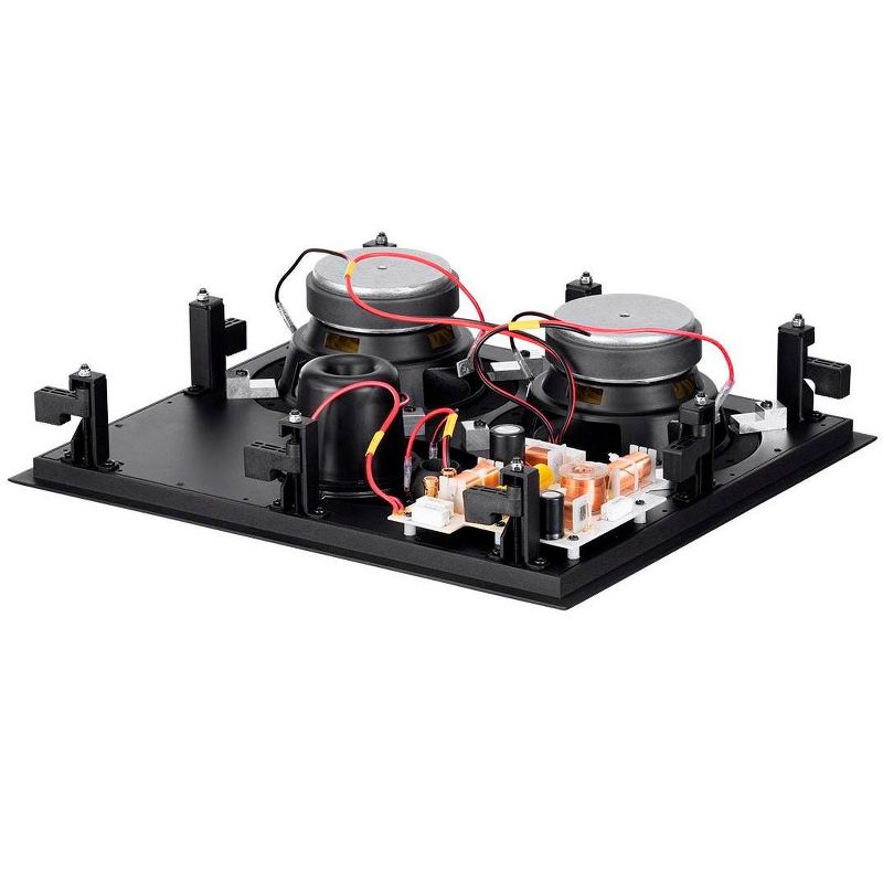 Monolith THX-LCR THX Ultra Certified 3-Way LCR In-Wall Speaker, 1in Silk Dome Tweeter With Neodymium Magnet and Copper Shorting Ring, For Home Theater