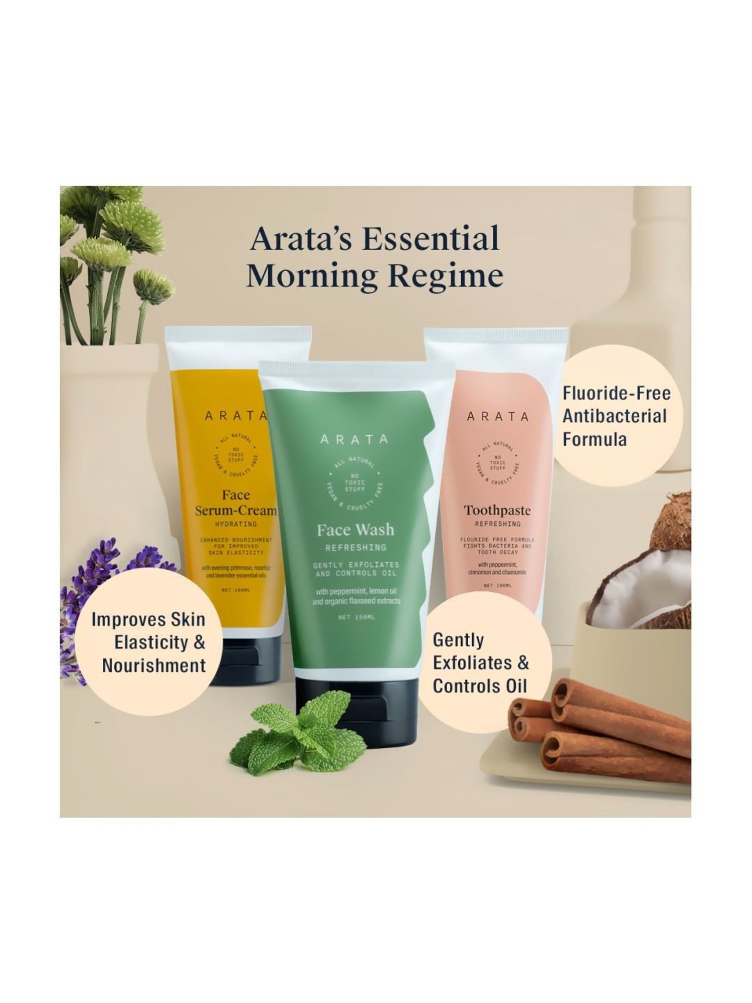 Arata Essential Morning Regime