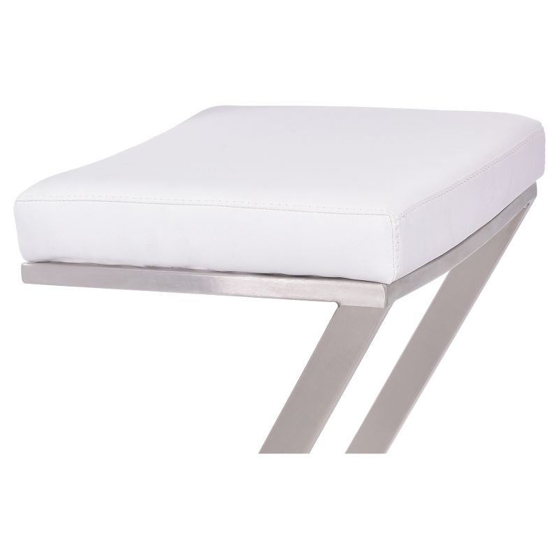 30" Atlantis Barstool White - Armen Living