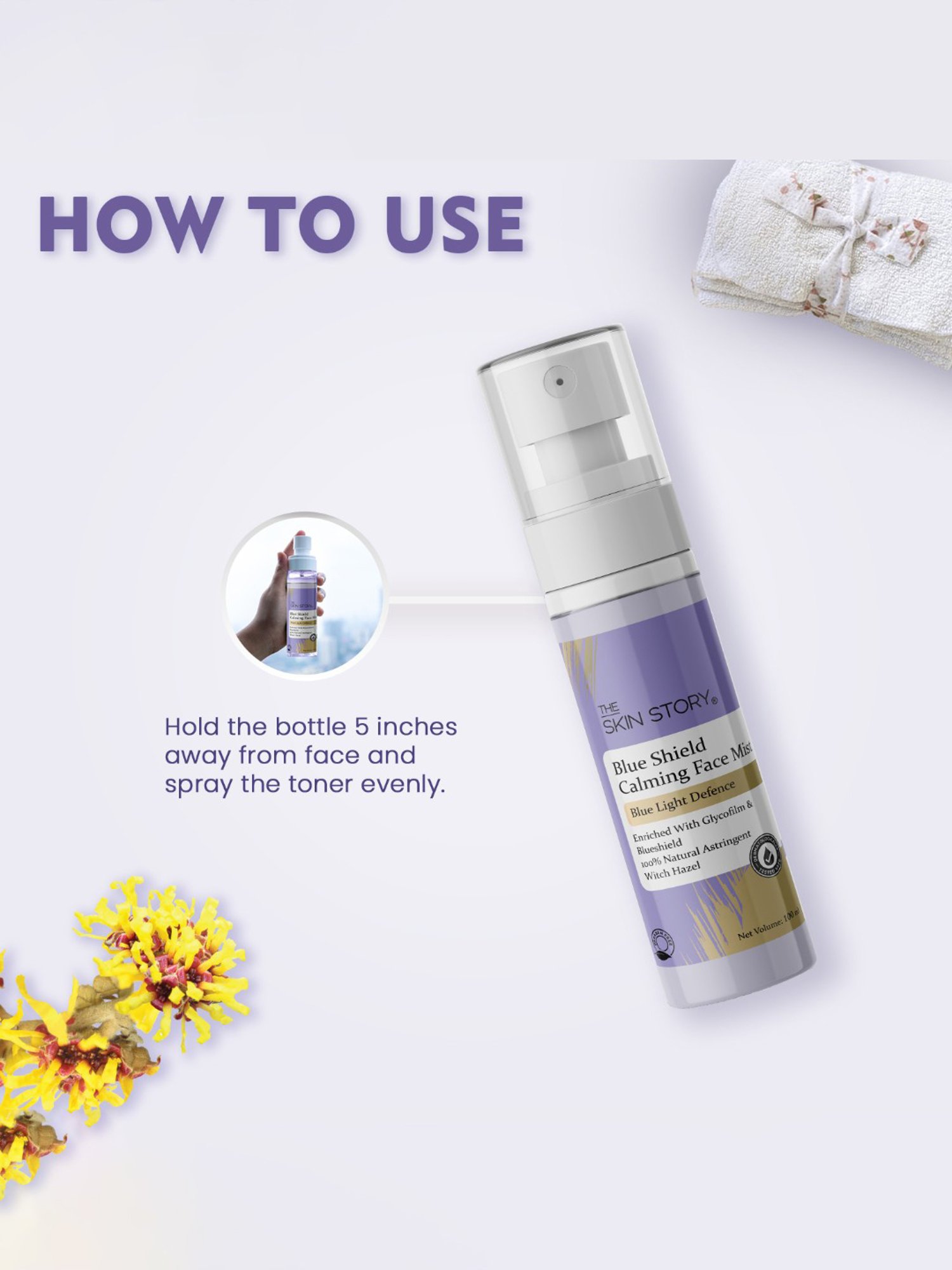 The Love Co. 100% Pure & Natural Rose Water - 100 ml