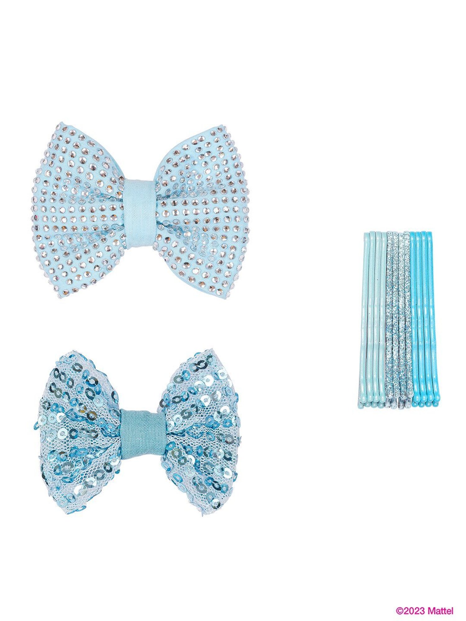 Hair Drama Company Barbie Glam Blue Embellished Hair Band Gift Set