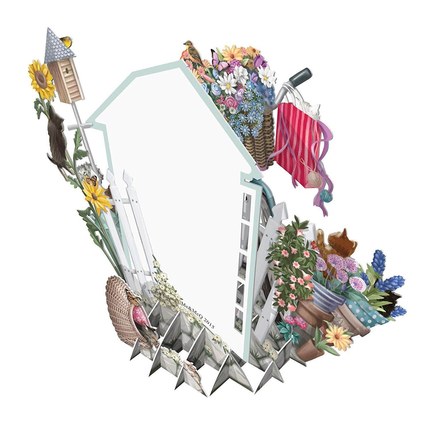 Notes and Queries Paper D'Art Kittens 3D Pop Up Greeting Card Birthday