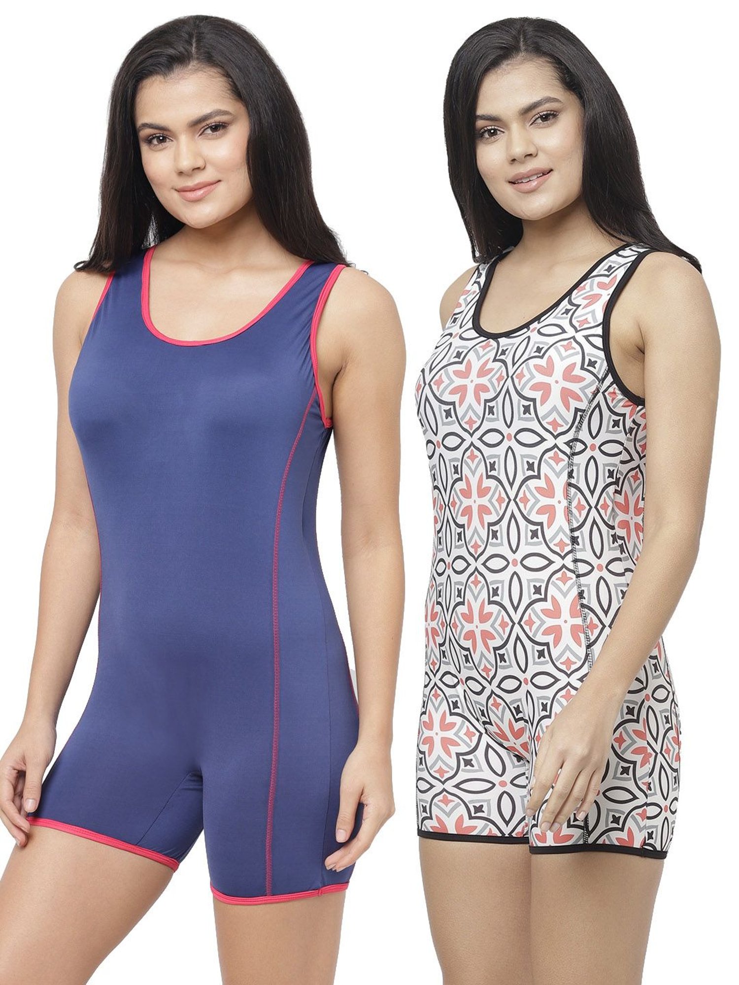N-Gal Multicolor Swimsuit (Pack Of 2)