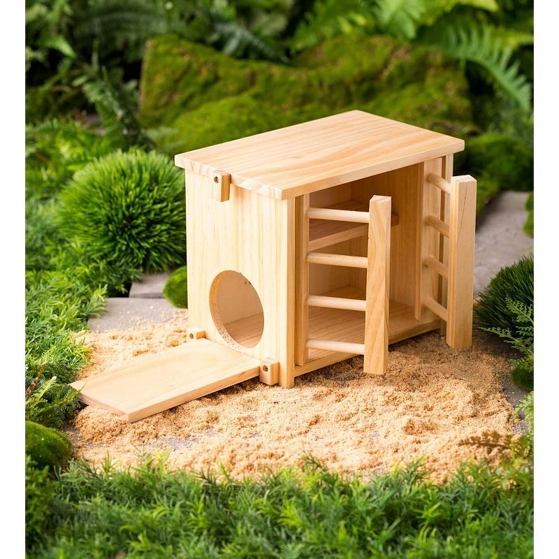 Magic Cabin - Wooden Chicken Coop and Felt Chickens Play Set Special for Kids
