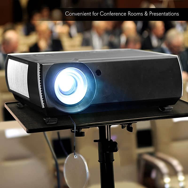 Pro DJ Laptop Projector Stand Adjustable Laptop Stand Computer DJ Equipment Studio Stand Mount Holder Height Adjustable Laptop Projector Stand 23quot to 41quot Good For Stage or Studio  PLPTS3