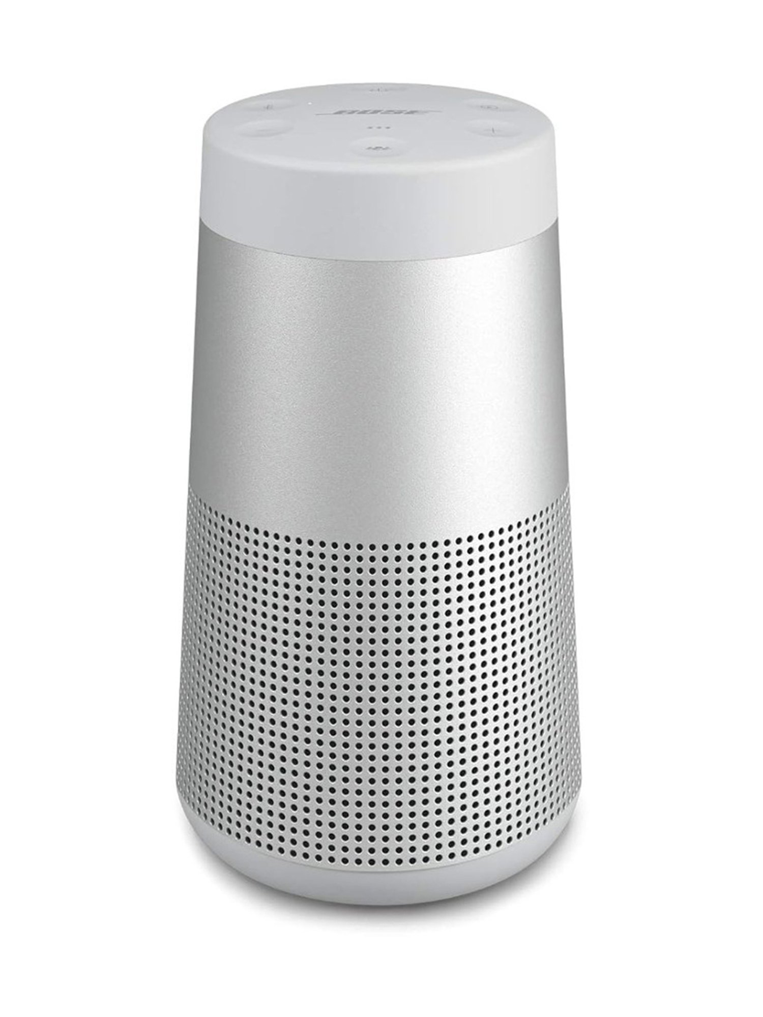 Bose SoundLink Revolve Series II, Portable BT Speaker with 360 Sound & 13H of Battery (Luxe Silver)
