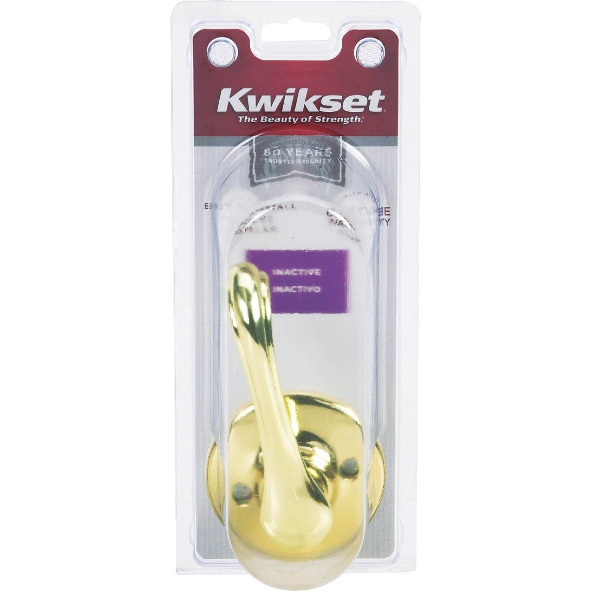 Kwikset 488DNL 3 CP Dorian Dummy Lever-PB CP DORIAN DUMMY LOCK