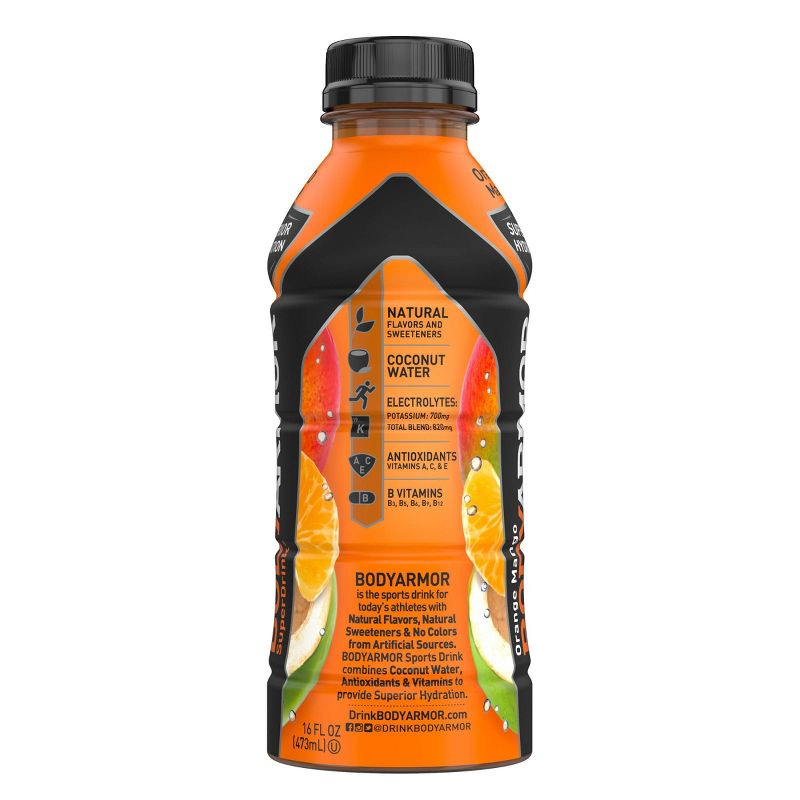 BODYARMOR Orange Mango - 16 fl oz Bottle