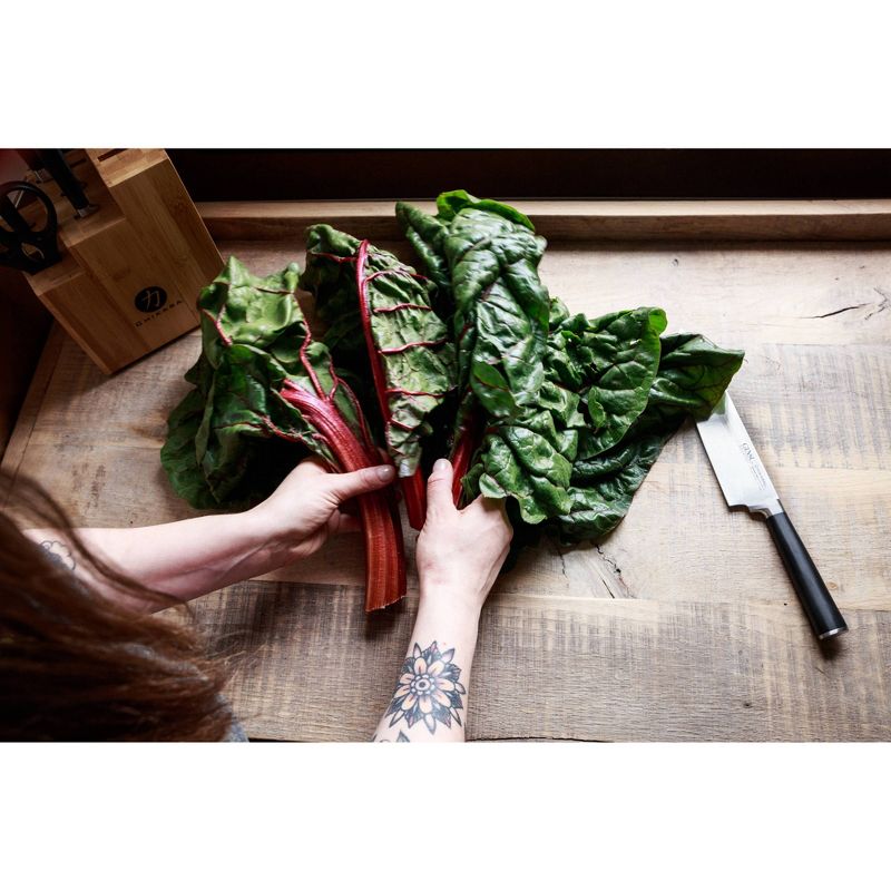 Ginsu Chikara 12pc Bamboo Knife Block Set