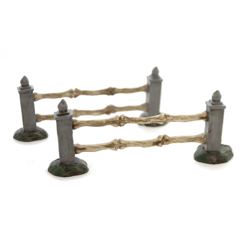 Department 56 Accessory Boneyard Straight Fence Halloween  -  Decorative Figurines
