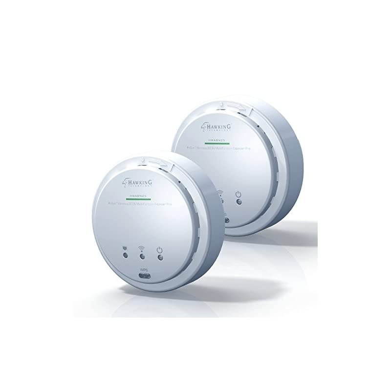 Whole Home WDS Mesh Multifunction Extender Wi-Fi System (HWABN25X2), White