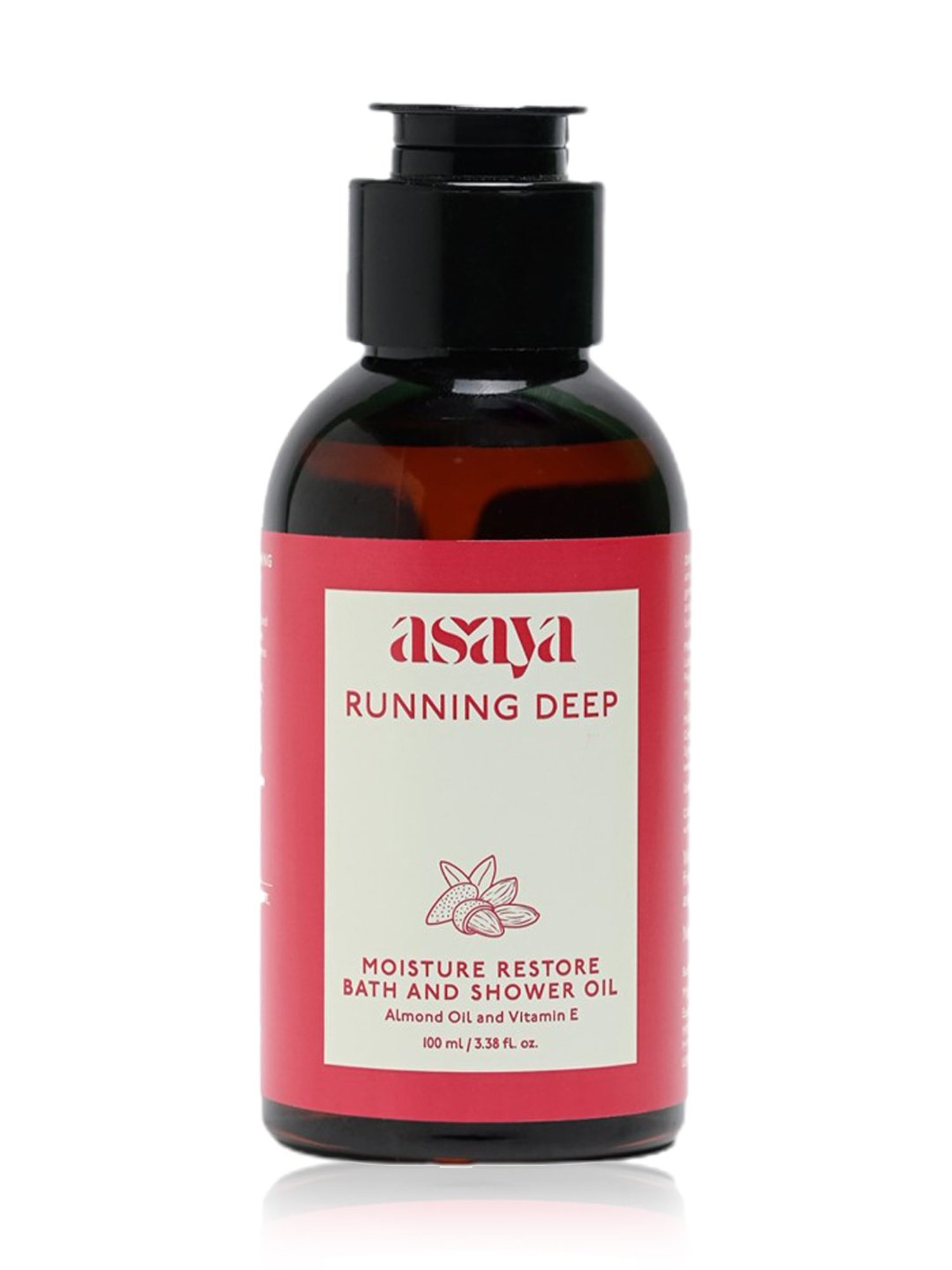 Asaya Almond Shower Body Cleansing Oil - 100 ml