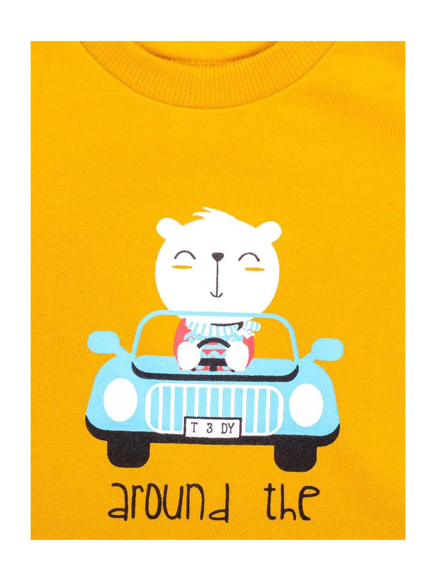 Mee Mee Kids Multicolor Cotton Printed T-Shirts - Pack of 2