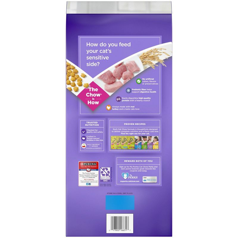 Purina Cat Chow Gentle with Chicken Adult Complete & Balanced Dry Cat Food - 6.3lbs