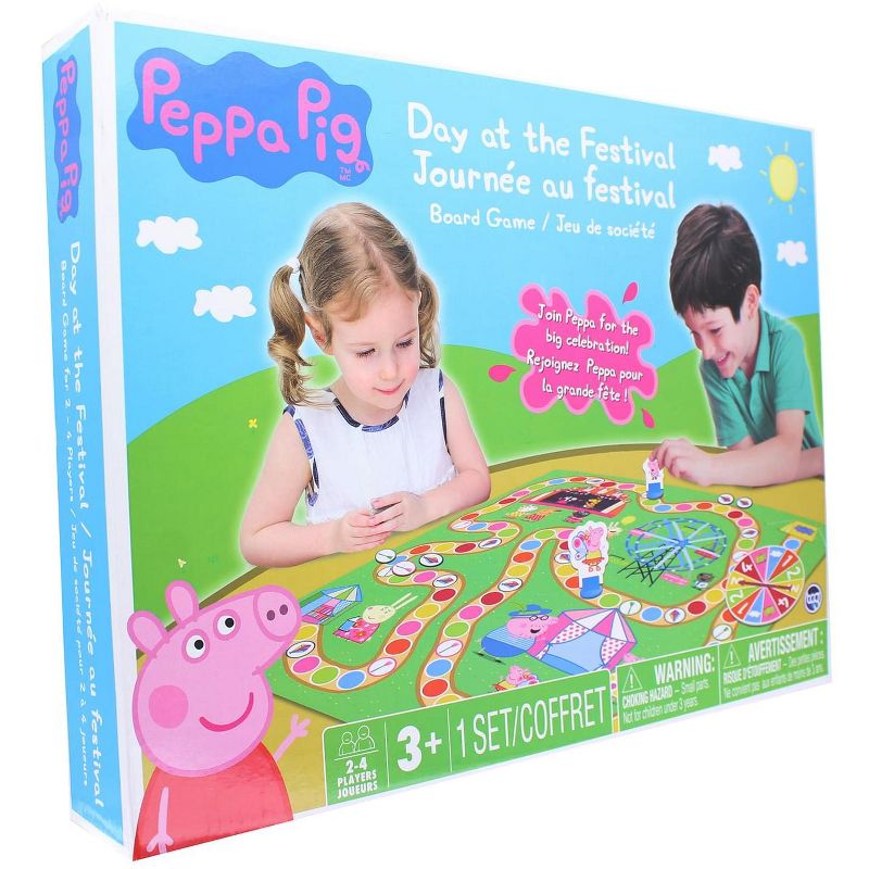 The Canadian Group Peppa Pig Day At The Festival Board Game | For 2-4 Players