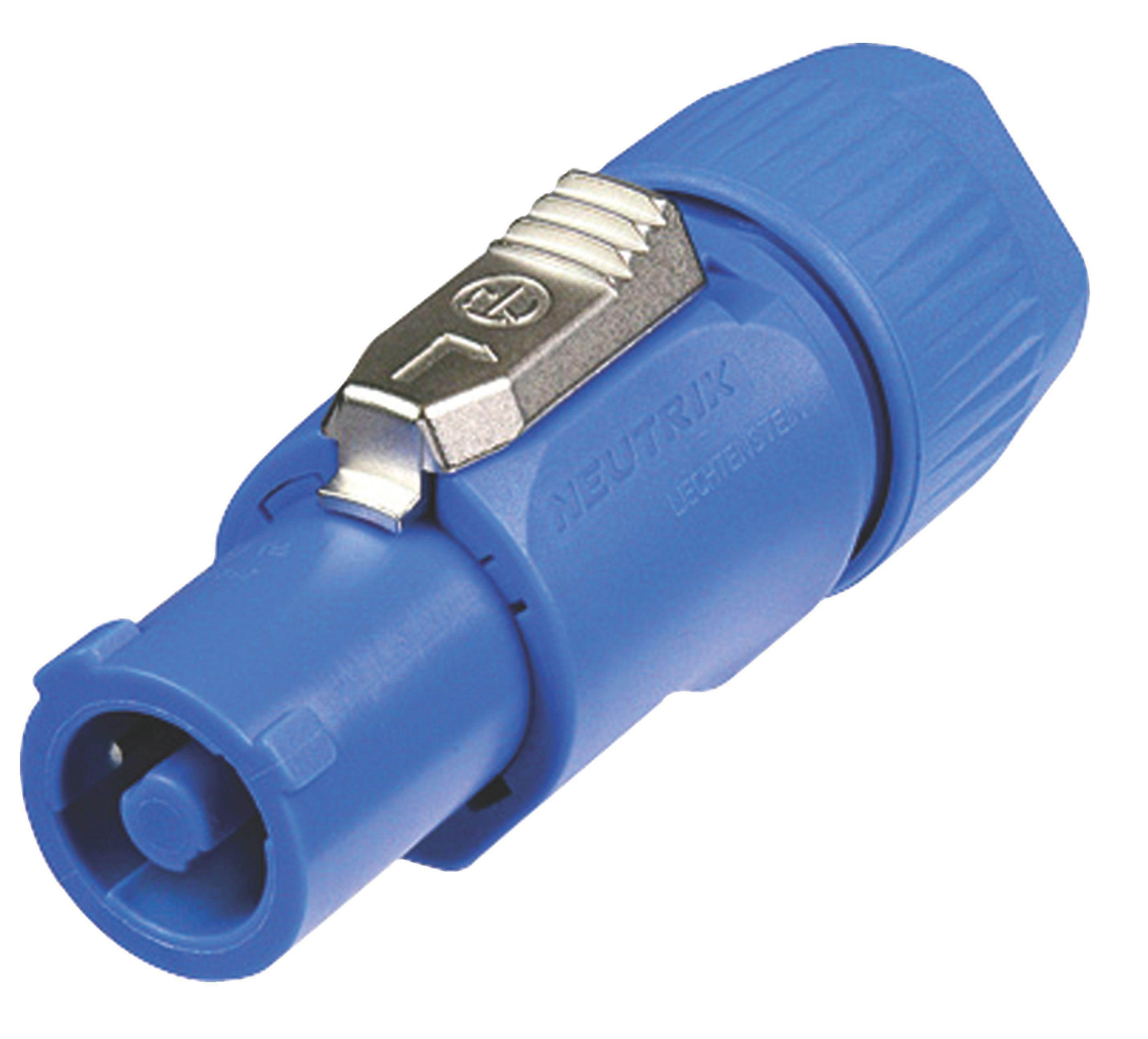 neutrik nac3fca ac powercon cbl endin, blue