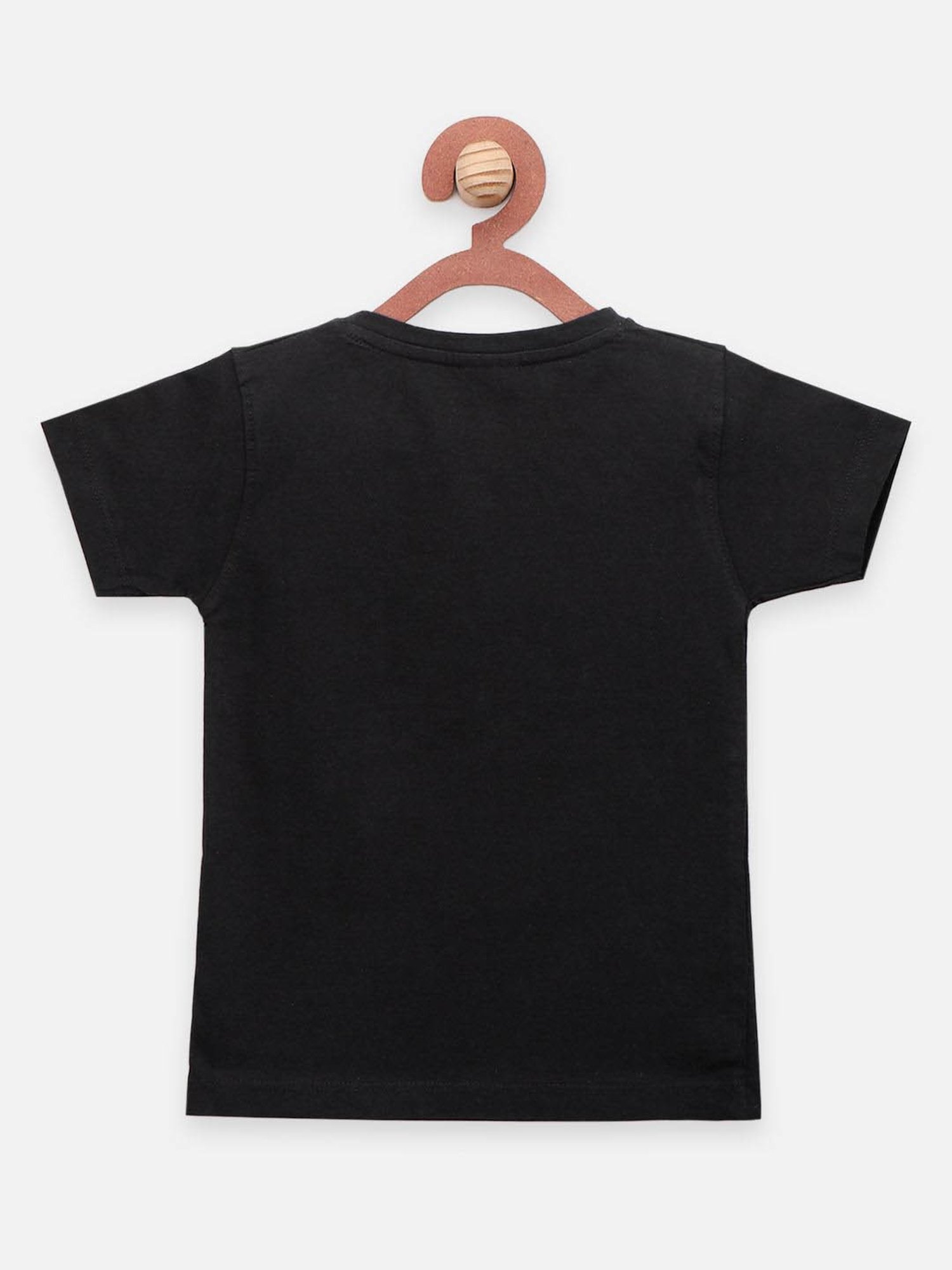 LilPicks Kids Multicolor Cotton Printed T-Shirts (Pack of 2)