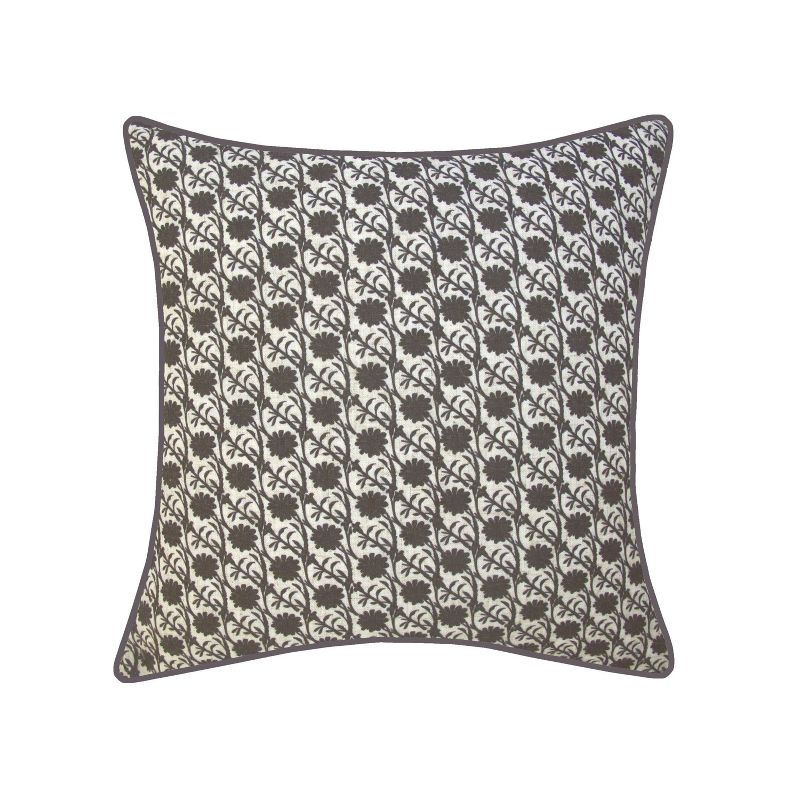 20"x20" Nature Bird Pillow Natural - Edie@Home