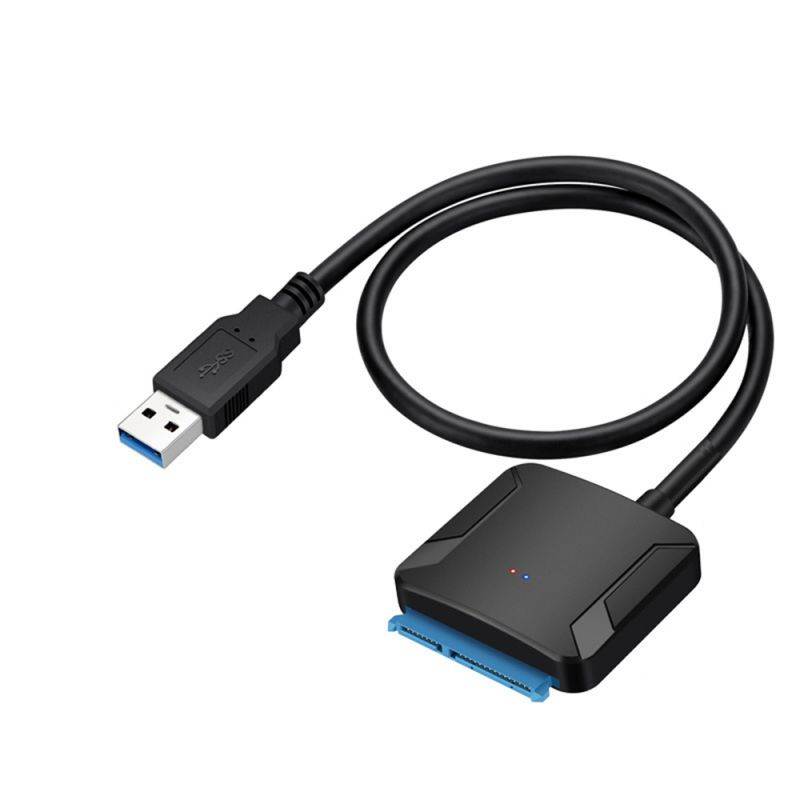 USB 3.0 to SATA Adapter Cable for 2.5" 3.5" SSD/HDD Drives, SATA to USB 3.0 External Converter 22 pin Hard Drive Connector