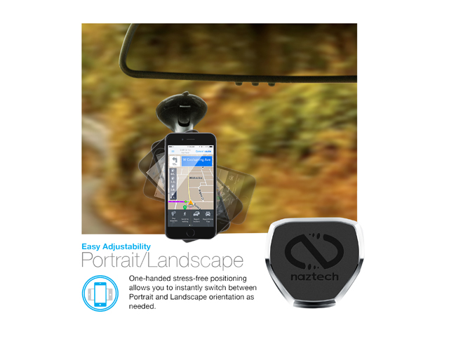 Naztech MagBuddy Black Windshield Mount 13575