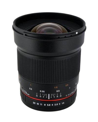 rokinon rk24mfx 24mm f1.4 aspherical lens for fujifilm xmount cameras