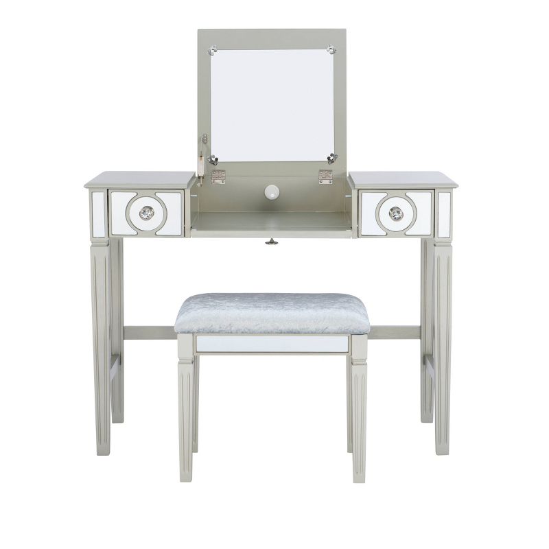 Salisbury Vanity w/Mirror White - Chique