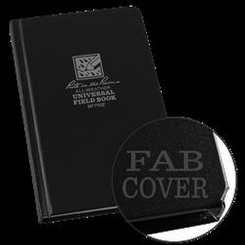 RITE IN THE RAIN 770F Bound Notebook,Uni,4-3/4in. x 7-1/2in.