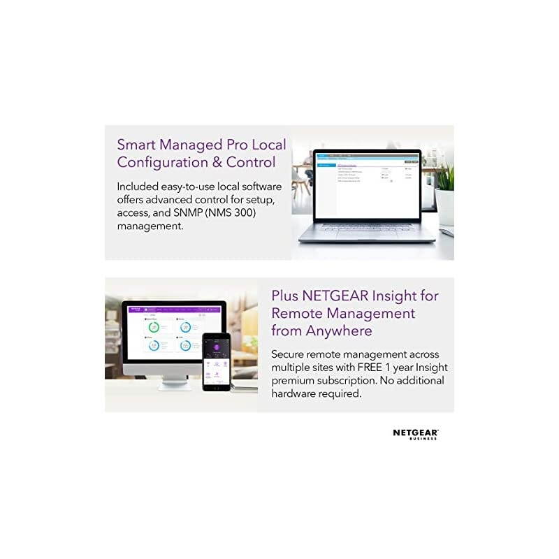 Insight WiFi Access Point PoE MidRange Easy setup and Free remote management 5year warranty No power adapter WAC505