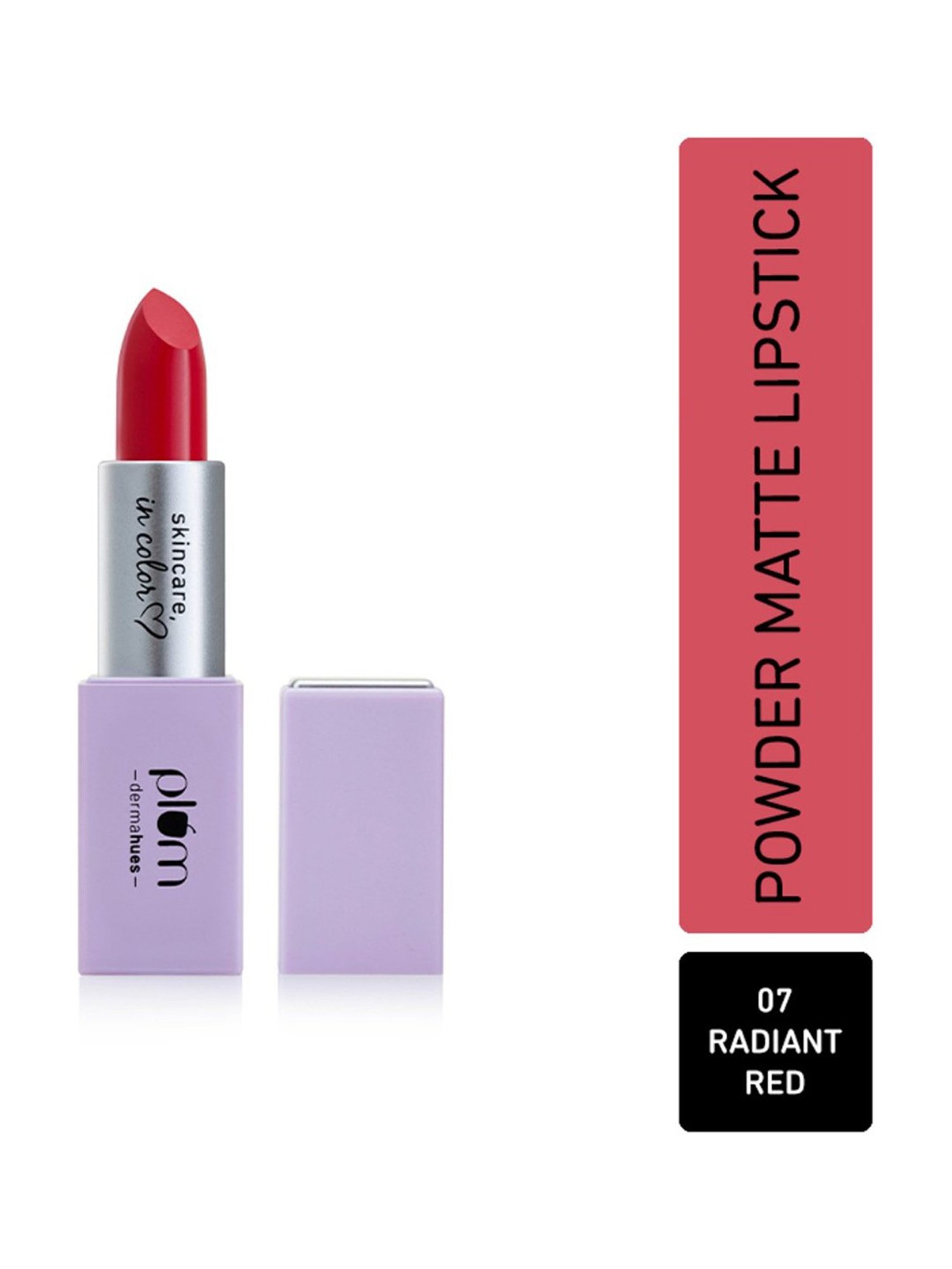 Plum Velvet Haze Matte Lipstick 07 Radiant Red - 4.2 gm