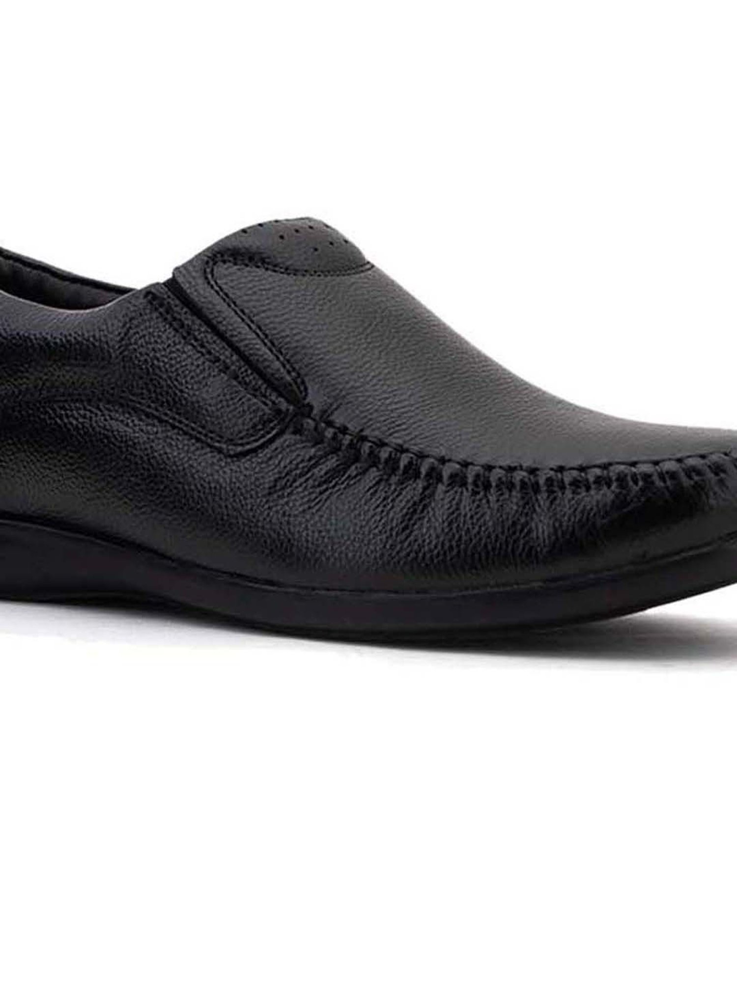 British Walkers by Khadim's Men's Black Formal Loafers