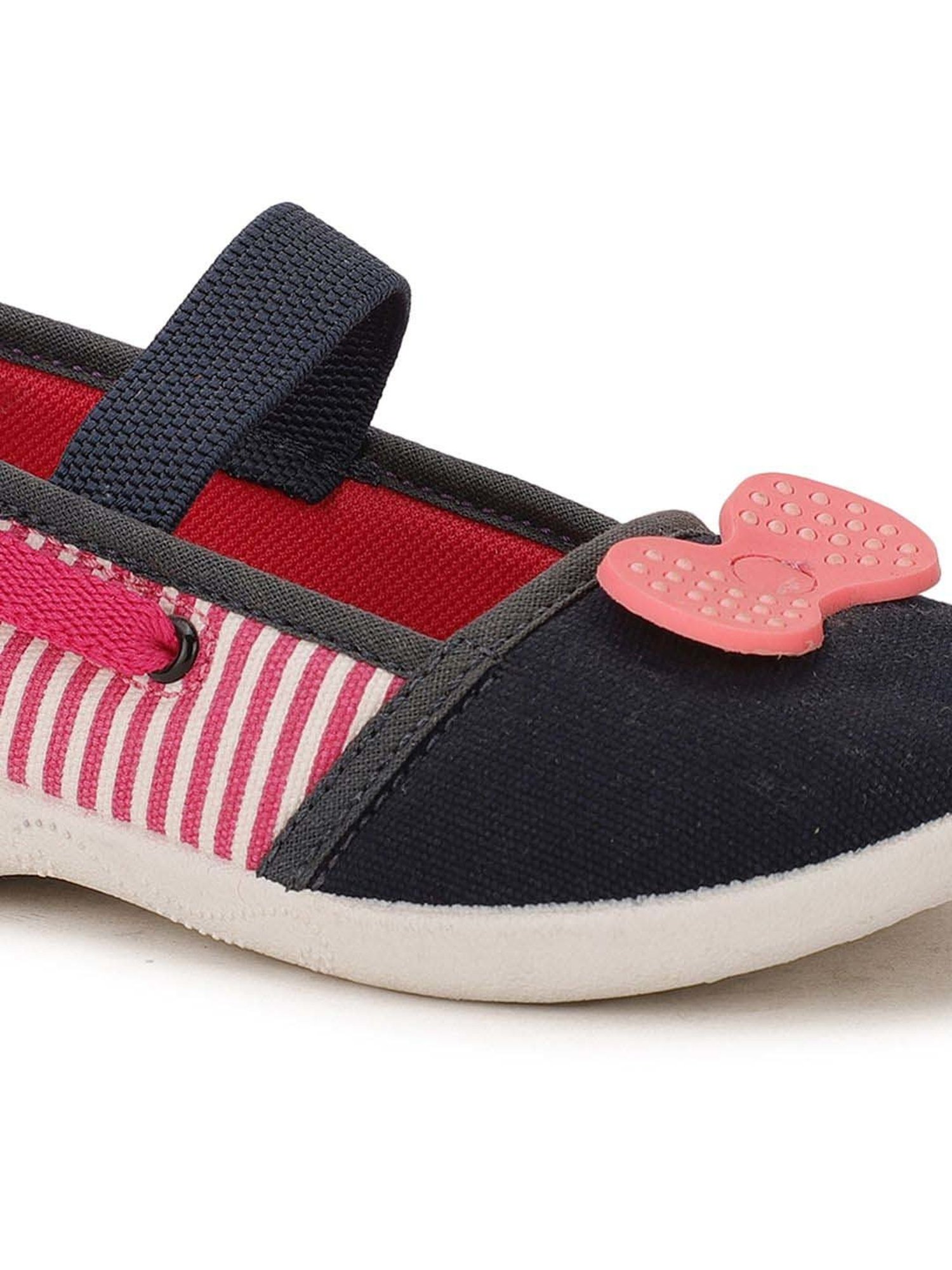 Bubblegummers by Bata Kids Black & Pink Mary Jane Shoes