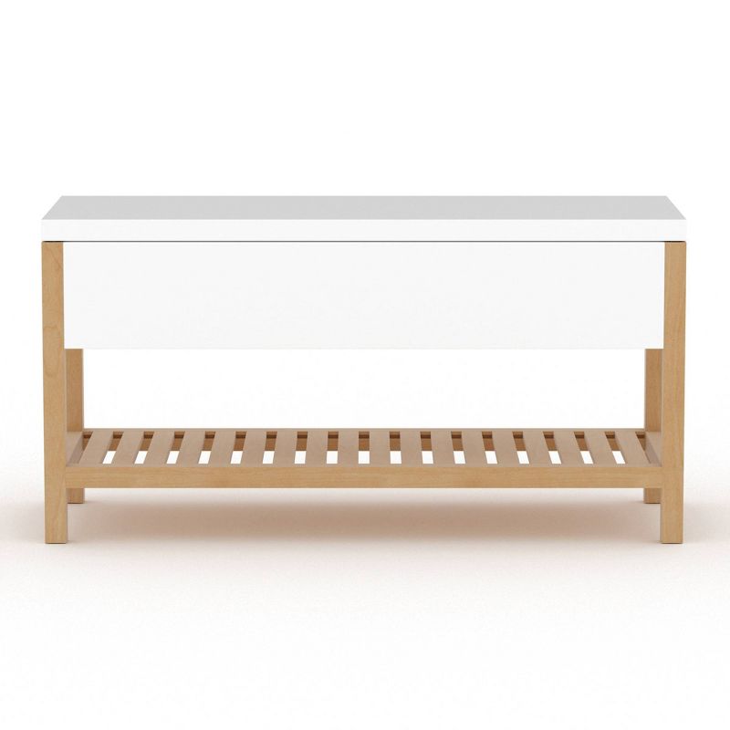 35" Emery Bench White - RST Brands