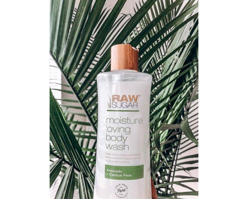 Raw Sugar Avocado and Cactus Pear Moisture Loving Body Wash - 25 fl oz
