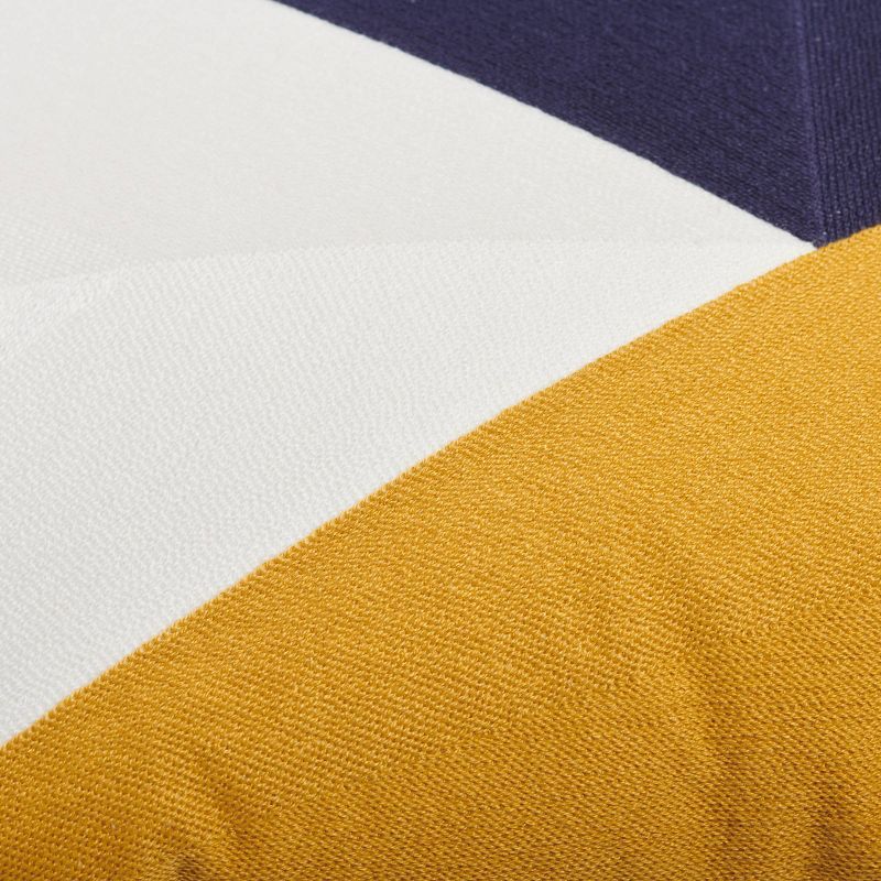 18"x18" Colorblock Square Throw Pillow - Sure Fit