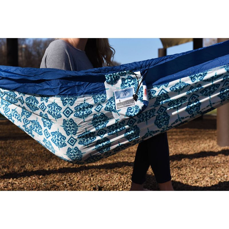 Kijaro Ultralight Hammock- Hallett Peak Gray Journey Print