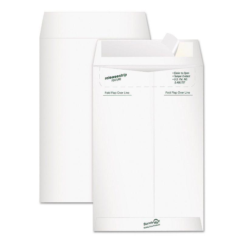 Survivor Tyvek Mailer Side Seam 6 x 9 White 20/Pack R1319