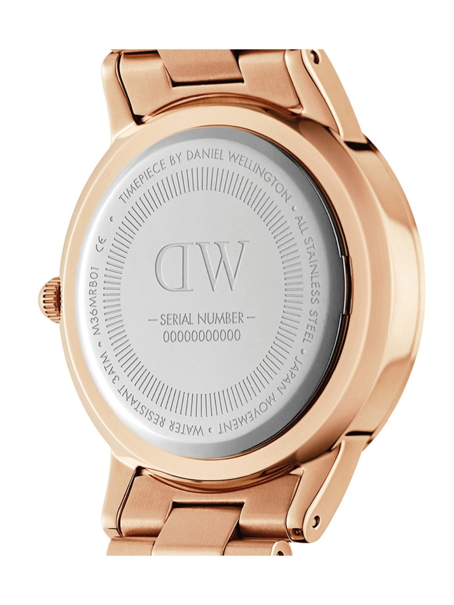 Daniel Wellington Iconic Unisex Brown Round Dial Analog Watch - DW00100461K