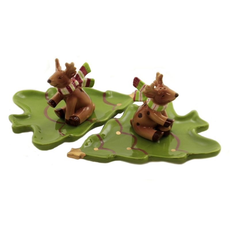 Tabletop 11.5" Santa Delivery Cookie Jar Christmas Car Cosmos Gifts Corp.  -  Food Storage Containers